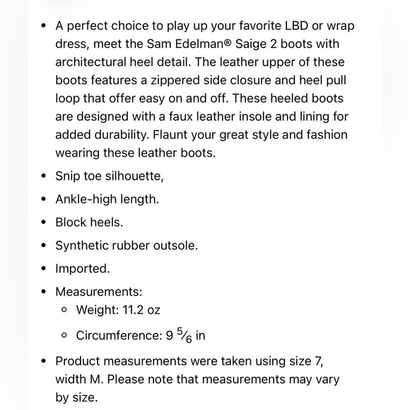 Sam Edelman Saige 2 Ankle Boot - Picture 2 of 11